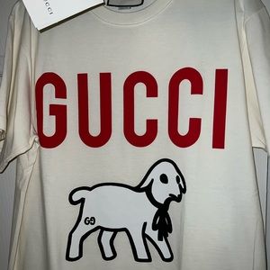 Gucci | Shirts | Gucci Goat T Shirt 